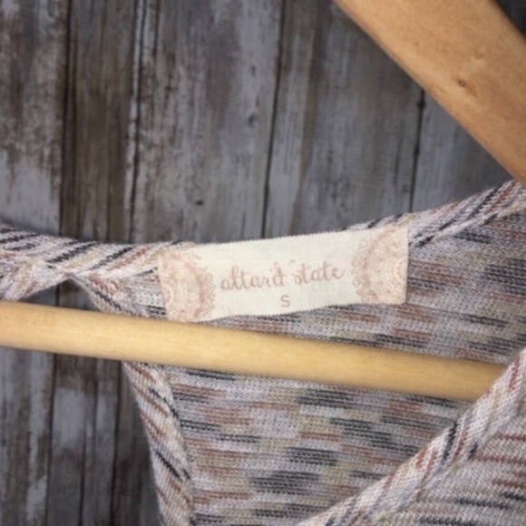 Altar’d State Fringe Bottom Long Sleeve Blouse - Picture 5 of 6